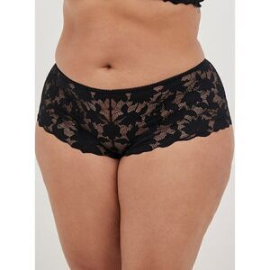 COPY - TORRID BLACK LACE CHEEKY PANTY PLUS SIZE 1 NEW